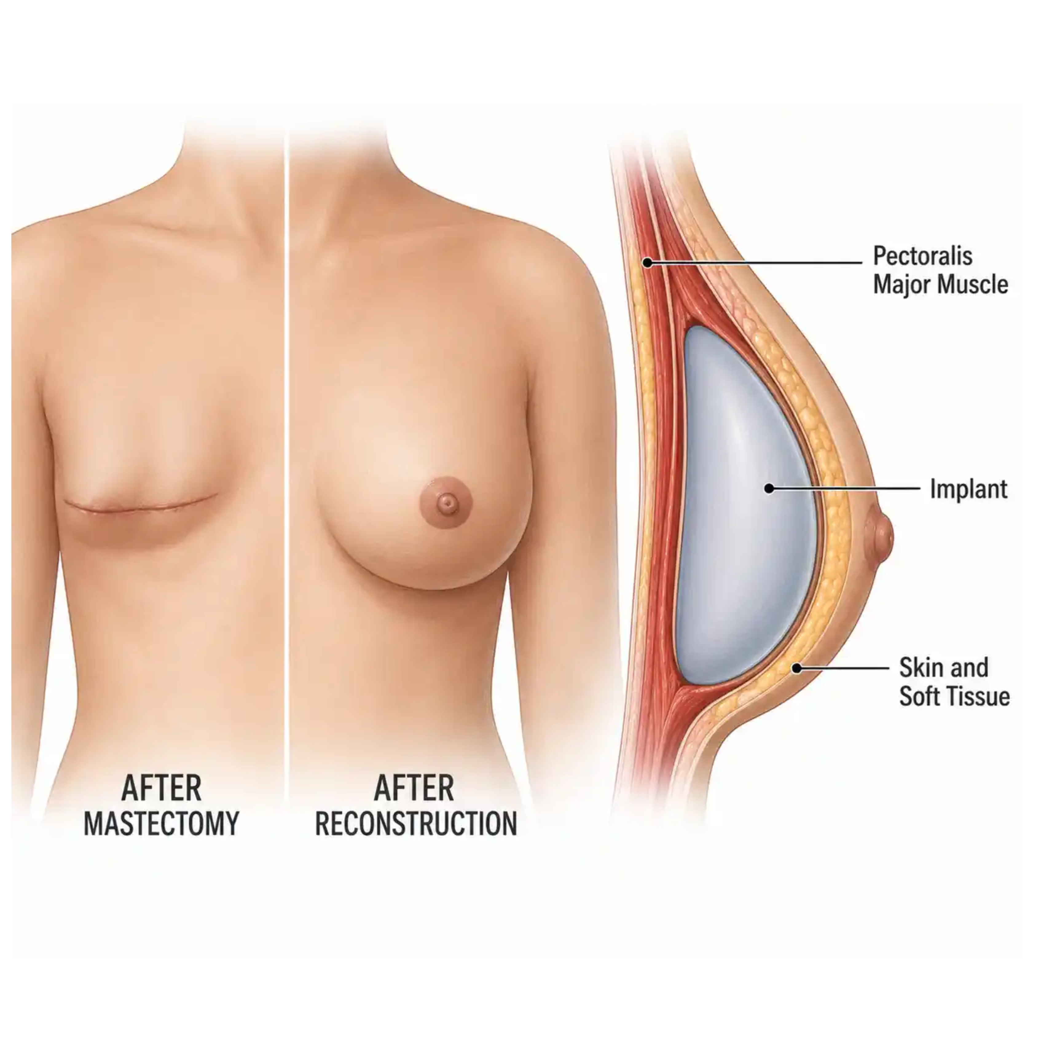 Understanding Breast Reconstruction — Implant & Flap